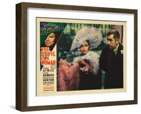 The Devil is a Woman, 1935-null-Framed Art Print