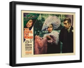 The Devil is a Woman, 1935-null-Framed Art Print