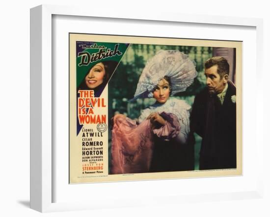 The Devil is a Woman, 1935-null-Framed Art Print