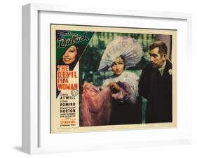 The Devil is a Woman, 1935-null-Framed Art Print