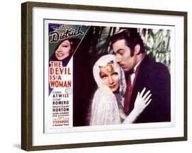 The Devil Is a Woman - Lobby Card Reproduction-null-Framed Photo