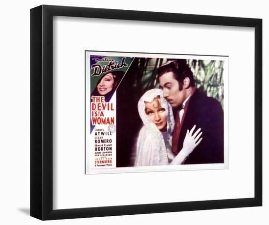 The Devil Is a Woman - Lobby Card Reproduction-null-Framed Photo