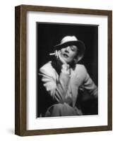 The Devil Is a Woman, Marlene Dietrich, Directed by Josef Von Sternberg, 1935-null-Framed Photographic Print