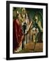 The Devil Presenting St Augustin with the Book of Vices, C1455-1498-Michael Pacher-Framed Giclee Print