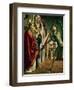 The Devil Presenting St Augustin with the Book of Vices, C1455-1498-Michael Pacher-Framed Giclee Print