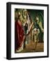 The Devil Presenting St Augustin with the Book of Vices, C1455-1498-Michael Pacher-Framed Giclee Print