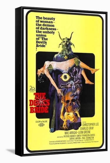 The Devil's Bride, (aka The Devil Rides Out), 1968-null-Framed Stretched Canvas