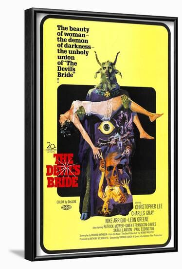 The Devil's Bride, (aka The Devil Rides Out), 1968-null-Framed Art Print