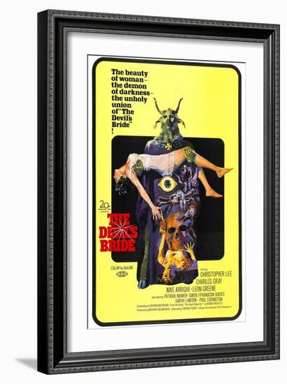 The Devil's Bride, (aka The Devil Rides Out), 1968-null-Framed Art Print