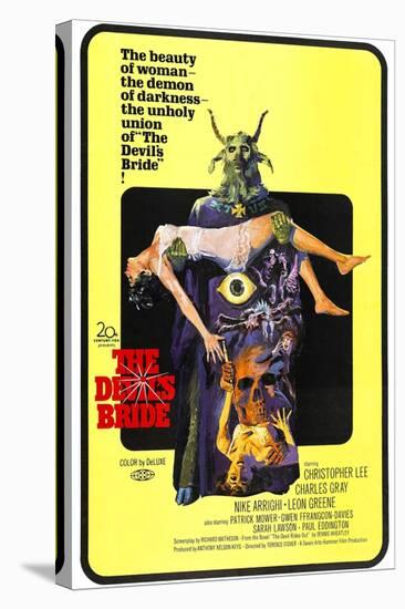The Devil's Bride, (aka The Devil Rides Out), 1968-null-Stretched Canvas