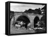 The Devil's Bridge-Fred Musto-Framed Stretched Canvas