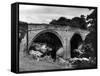 The Devil's Bridge-Fred Musto-Framed Stretched Canvas