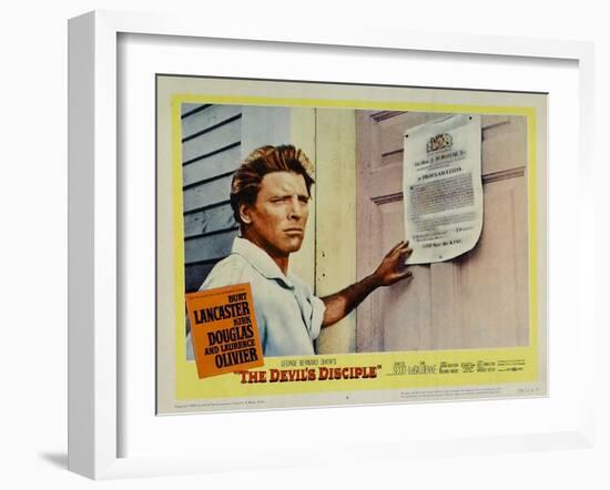 The Devil's Disciple, 1959-null-Framed Art Print