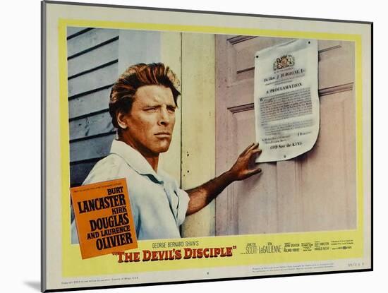 The Devil's Disciple, 1959-null-Mounted Art Print