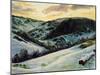 The Devil's Dyke in Winter, 1996-Robert Tyndall-Mounted Giclee Print