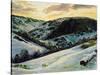 The Devil's Dyke in Winter, 1996-Robert Tyndall-Stretched Canvas