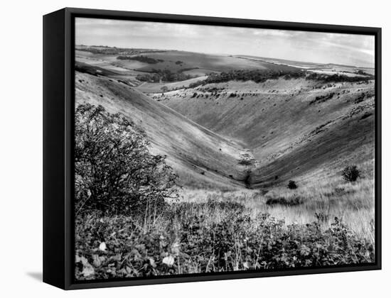 The Devil's Dyke-Fred Musto-Framed Stretched Canvas