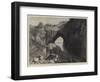 The Devil's Frying-Pan at Cadgewith, Cornwall-R. Dudley-Framed Giclee Print