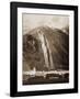 The Devil's Slide, Utah, 1873-1874-Carleton Watkins-Framed Art Print