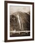 The Devil's Slide, Utah, 1873-1874-Carleton Watkins-Framed Art Print