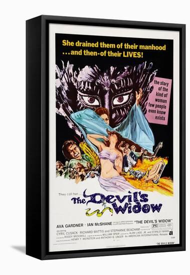 The Devil's Widow, (Aka the Ballad of Tam Lin), Ian Mcshane, Ava Gardner, 1970-null-Framed Stretched Canvas