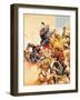 The Devils of Camerone-Angus Mcbride-Framed Giclee Print