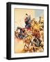 The Devils of Camerone-Angus Mcbride-Framed Giclee Print