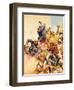 The Devils of Camerone-Angus Mcbride-Framed Giclee Print