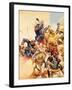 The Devils of Camerone-Angus Mcbride-Framed Giclee Print