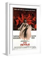 The Devils, Oliver Reed, Vanessa Redgrave, 1971-null-Framed Art Print