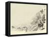 The Devon and Somerset Staghounds-John Charlton-Framed Stretched Canvas