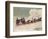 The Devonport Mail Near Amesbury, 1907-William Havell-Framed Giclee Print