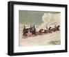 The Devonport Mail Near Amesbury, 1907-William Havell-Framed Giclee Print