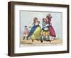 The Devonshire, or Most Approved Method of Securing Votes, 1784-James Gillray-Framed Giclee Print