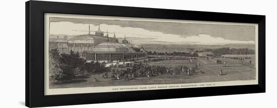 The Devonshire Park Lawn Tennis Ground, Eastbourne-null-Framed Giclee Print