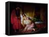 The Devotion of Princess Sybille, 1832-Felix Auvray-Framed Stretched Canvas