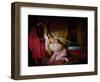 The Devotion of Princess Sybille, 1832-Felix Auvray-Framed Giclee Print