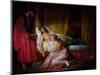 The Devotion of Princess Sybille, 1832-Felix Auvray-Mounted Giclee Print