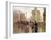 The Dewey Arch, Madison Square Park, c.1900-Paul Cornoyer-Framed Giclee Print