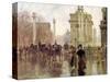 The Dewey Arch, Madison Square Park, c.1900-Paul Cornoyer-Stretched Canvas