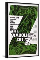 The Diabolical Dr. Z, (Aka Miss Muerte), 1966-null-Framed Art Print