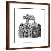 The Diadem of Charlemagne, C8th Century-null-Framed Giclee Print