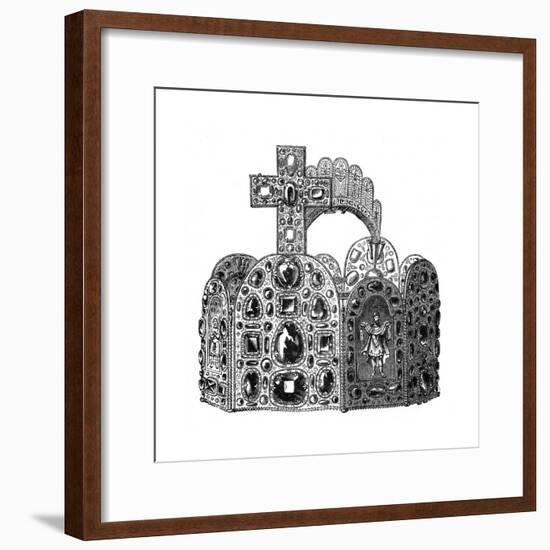 The Diadem of Charlemagne, C8th Century-null-Framed Giclee Print
