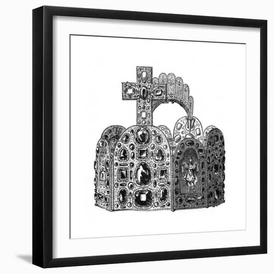 The Diadem of Charlemagne, C8th Century-null-Framed Giclee Print