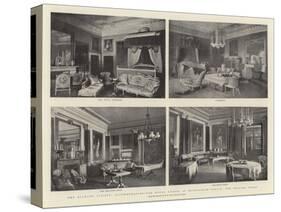 The Diamond Jubilee, Accommodation for Royal Guests at Buckingham Palace, the Belgian Rooms-null-Stretched Canvas
