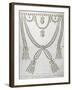 The Diamond Necklace Involved in the Affair of the Collier de La Reine, c.1785-null-Framed Giclee Print