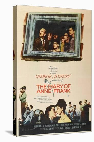 The Diary of Anne Frank, 1959, Directed by George Stevens-null-Stretched Canvas