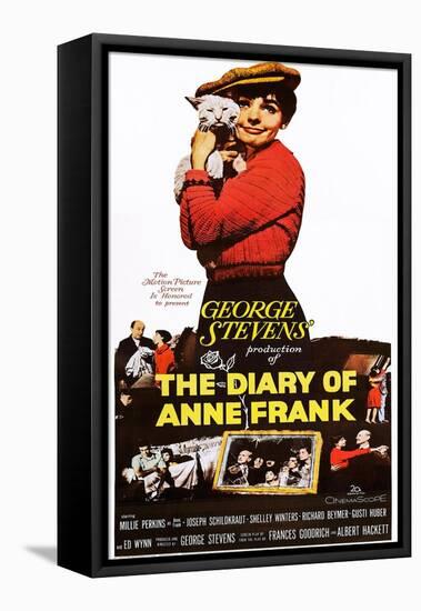 The Diary of Anne Frank-null-Framed Stretched Canvas