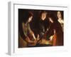 The Dice Players-Etienne de La Tour-Framed Giclee Print