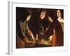 The Dice Players-Etienne de La Tour-Framed Giclee Print